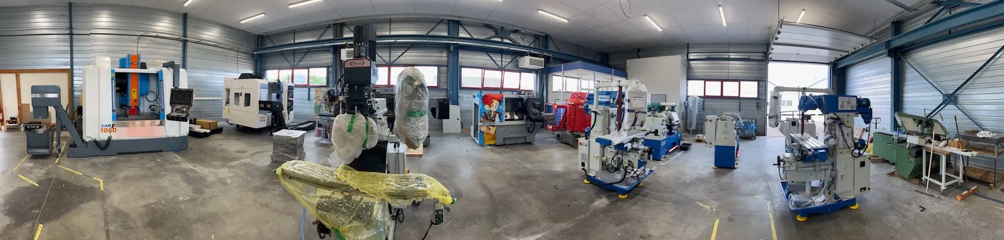 Les machines-outils sont arrivées à Y-FAB !